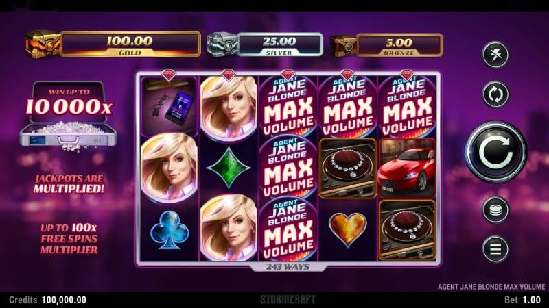 Agent Jane Blonde Max Volume
