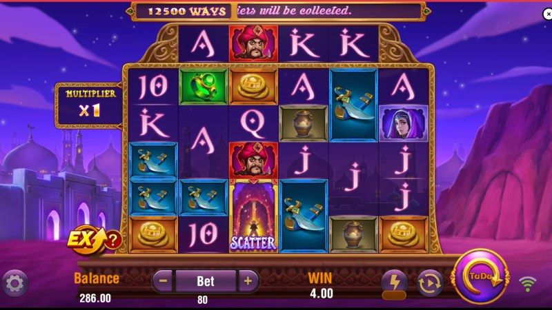 Ali Baba slot gameplay