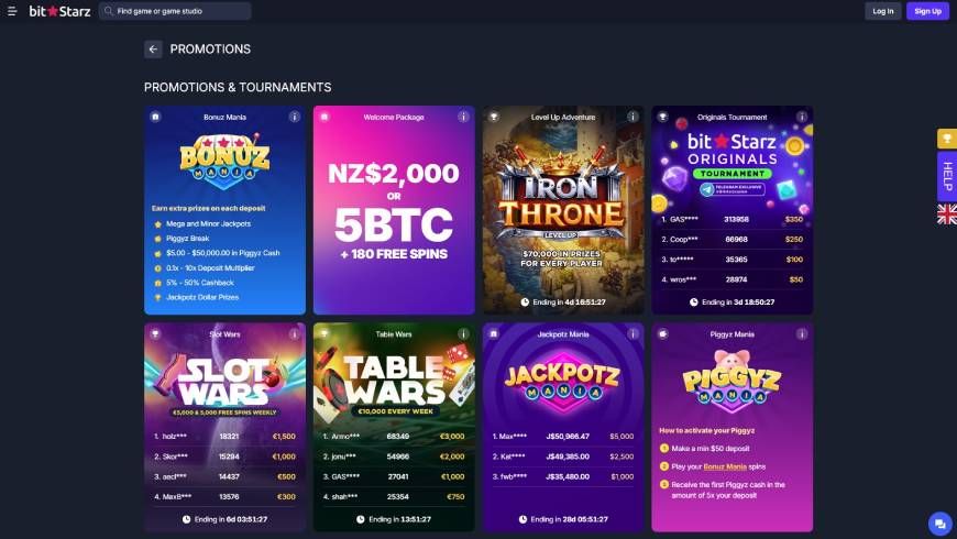 BitStarz Casino Bonuses