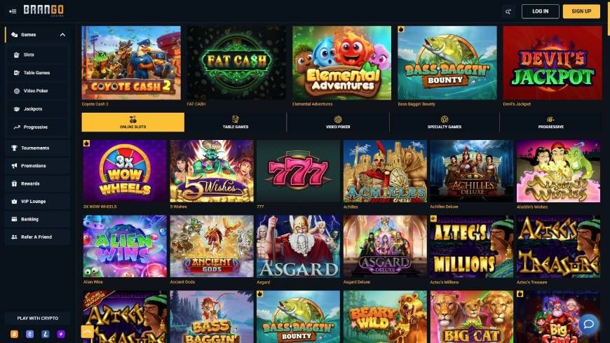 Brango Casino Pokies