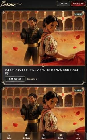 Casina Casino Bonuses Mobile