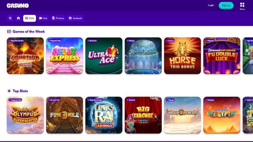 Casumo Casino Pokies