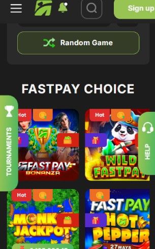 FastPay Casino mobile