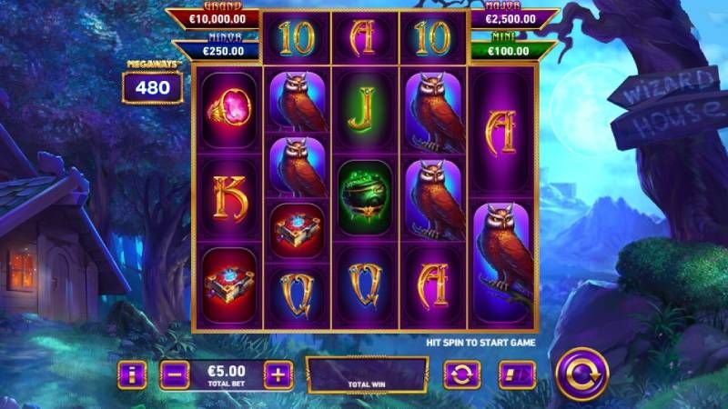 Fire Blaze Blue Wizard Megaways