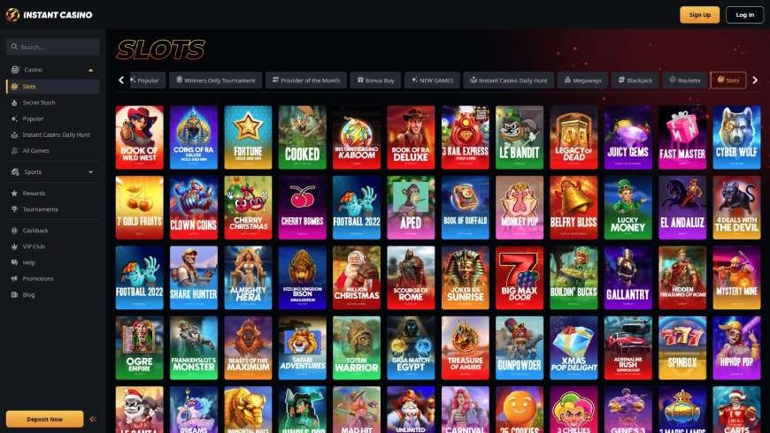 Instant Casino Pokies