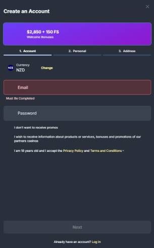 Jackpoty Casino Register Mobile