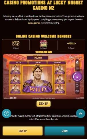 Lucky Nugget Casino Bonuses Mobile
