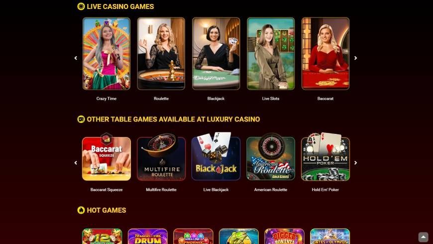 Luxury Casino Pokies