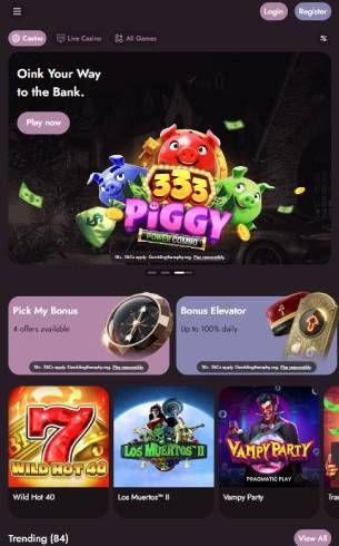 Mr Fortune Casino Home Page Mobile
