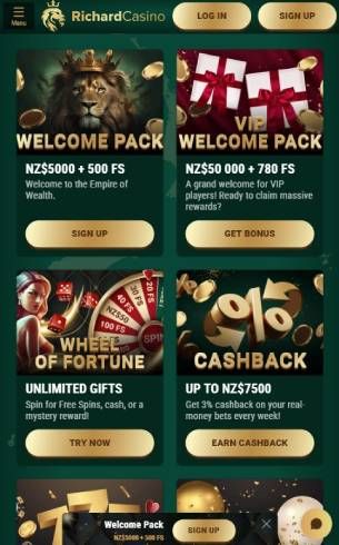 Richard Casino Bonuses Mobile