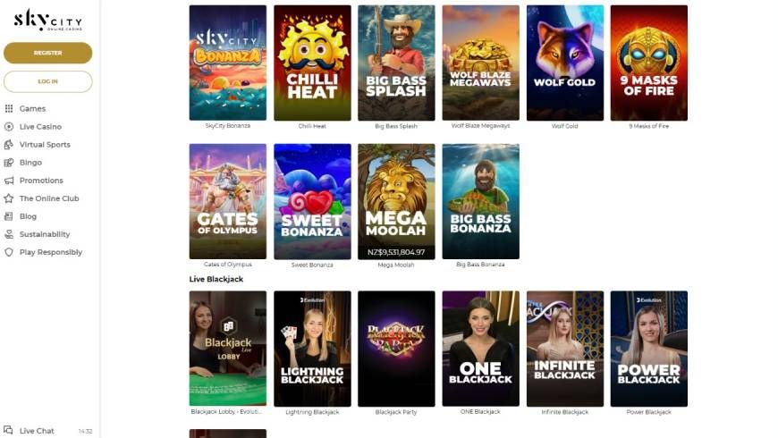 Skycity Casino Pokies