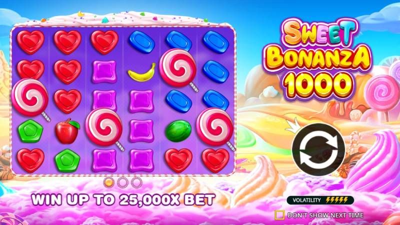 Sweet Bonanza 1000 gameplay