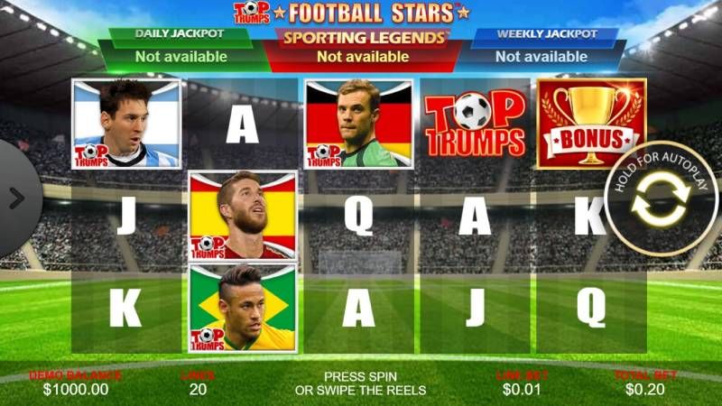 Top Trumps World Football Stars