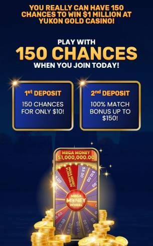 Yukon Gold Casino Bonuses Mobile